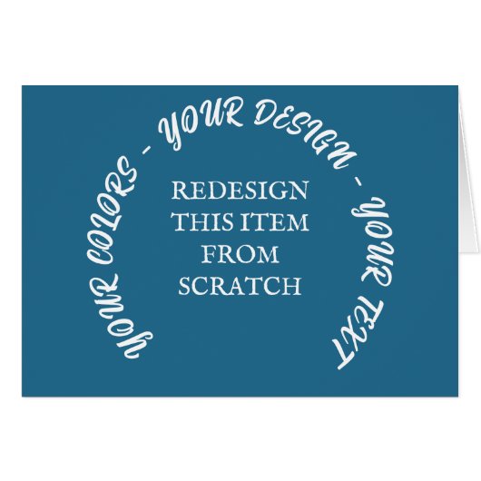 Créer votre propre carte (Devant horizontal)