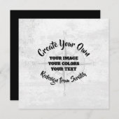 Créer votre propre carte (Devant / Derrière)