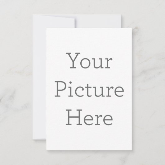 Carte de remerciements simple 8.9 cm x 12.7 cm (Devant)