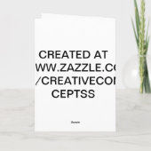 CRÉER VOTRE PROPRE CARTE PHOTO NOËL (Dos)