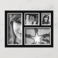 Créer votre propre carte postale Collage photo