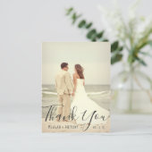 Créer votre propre carte postale Merci photo Maria (Debout devant)