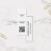 Créer votre propre étiquette de prix de code QR de (Bureau)