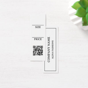 Créer votre propre étiquette de prix de code QR de