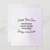 Créer votre propre feuille de papier (Devant / Derrière)