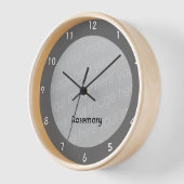 Créer votre propre horloge - Style 1 (Angle)