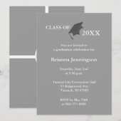 Créer votre propre invitation de diplôme 5 (Devant / Derrière)