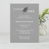 Créer votre propre invitation de diplôme 5 (Debout devant)