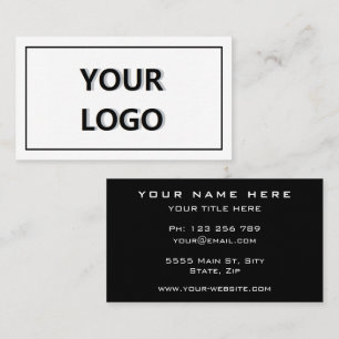 Créer votre propre modèle de carte de visite de ma