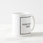 Créer votre propre Mug - 2 images Carrés - Pas de  (Devant droit)