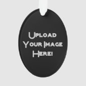 Créer-Votre-Propre ornement en céramique de (dos)