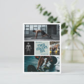 Créer votre propre photo de fitness Carte postale (Debout devant)