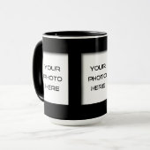 Créer-Votre-Propre tasse de café 3-Photo classique (Devant gauche)