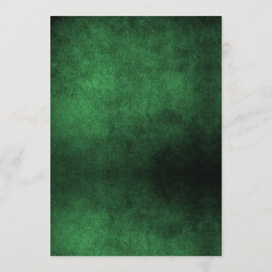 Créer votre propre - Vert - Texture détendue Menu (Dos)