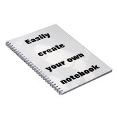 Créez facilement votre carnet Enlevez le gros text (Côté Droit)