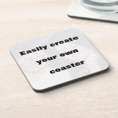 Créez facilement votre dessous de verre Enlevez le (Côté gauche)