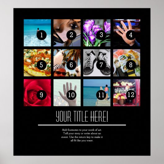 Créez facilement votre propre affiche photo 12 ima (Devant)