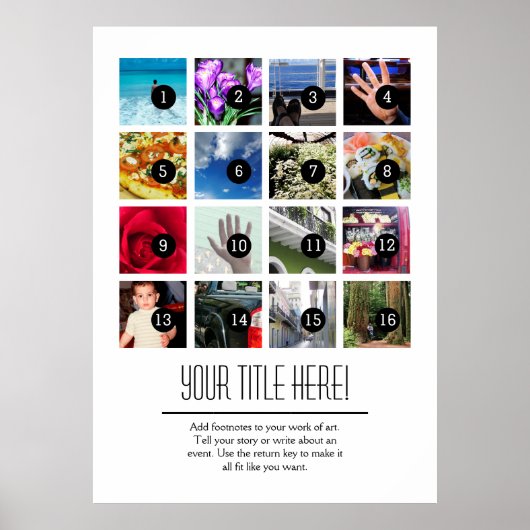 Créez facilement votre propre affiche photo 16 ima (Devant)