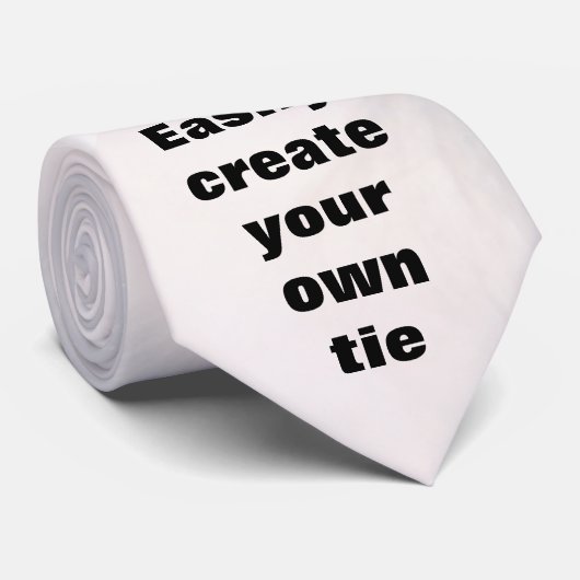 Créez facilement votre propre cravate Retirer le g (Roulé)