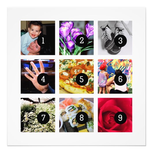 Créez facilement votre propre photo Art avec 9 ima (Devant)