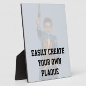 Créez facilement votre propre plaque - Verticale - (Côté)