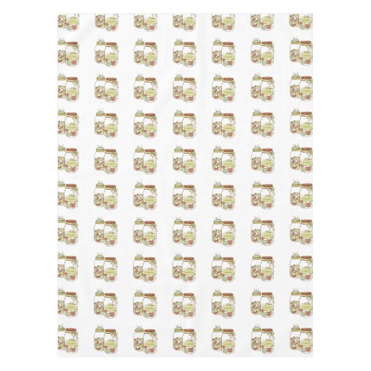 Créez la nappe de pot de maçon (Devant)