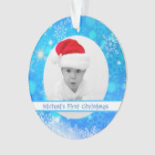 Créez Noël de photo de bébé (devant)