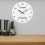 Créez Une Horloge Personnalisée !<br><div class="desc">Ajoutez une touche d'art au temps sur votre mur et améliorez l'apparence de chaque chambre. Offrez un cadeau à un ami ou à un être cher avec une photo chère. Une façon élégante et utile d'afficher une photo préférée. Choisissez l'un des trois styles et formes, selon votre préférence. Personnalisez avec...</div>