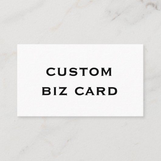 CRÉEZ VOS CARTES DE VISITE (Devant)