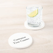 Créez vos dessous de verre en grès simple (Côté)