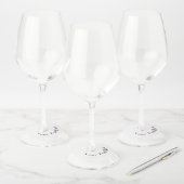 Étiquetes Ronde, Standard Mate pour verre à vin (Lot)