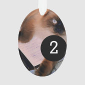 Créez vos propres 2 images faciles simples ovales (dos)