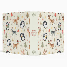 Créez vos propres animaux kawaii de Noël bohème