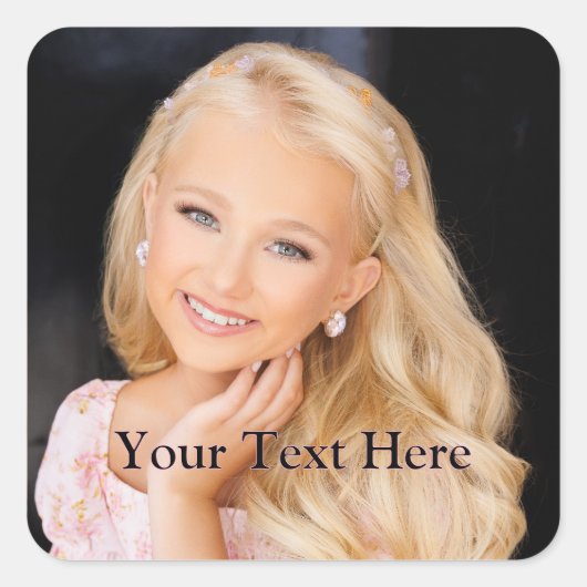 Créez vos propres autocollants photo couleur ! (Devant)