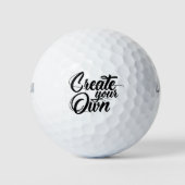 Créez vos propres balles de golf (Devant)