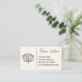 Créez vos propres Cartes de visite (Debout devant)