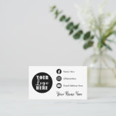 Créez vos propres Cartes de visite européens (Debout devant)