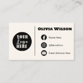 Créez vos propres Cartes de visite européens (Devant)