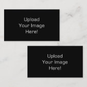 Créez vos propres cartes de visite faits sur (Devant / Derrière)