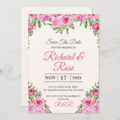 Créez vos propres cartes d'invitation de mariage p (Devant / Derrière)