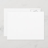 Créez vos propres cartes postales horizontales de  (Devant / Derrière)