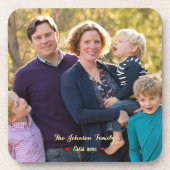 Créez vos propres Dessous de verre de photo de fam (Devant)