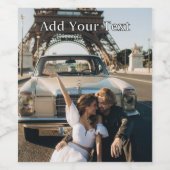 Créez vos propres étiquettes de bouteilles de vin  (Étiquettes simples)