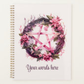 Créez vos propres fleurs rose Pentacle (Devant)