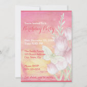 Créez vos propres invitations à la fête des papill (Devant)