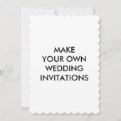 Créez vos propres invitations faites sur commande (Devant)