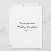 Créez vos propres invitations faites sur commande (Devant)