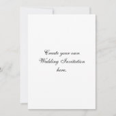 Créez vos propres invitations faites sur commande (Devant)