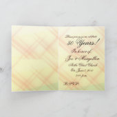 Créez vos propres invitations pour le 50e annivers (Intérieur)