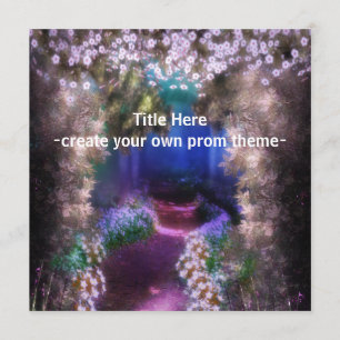 Créez vos propres invitations Prom